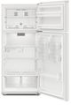 Whirlpool® 28 in. 16.3 Cu. Ft. White Top Freezer Refrigerator-2