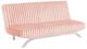 Furniture of America® Villeneuve Pink Futon Sofa Bed-0