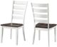 Intercon Kona Gray/White Dining Side Chair-2