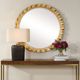 Uttermost® Haya Gold Round Mirror-1
