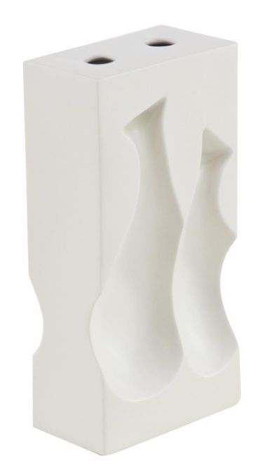 Deco Marche White Ceramic Decorative Vase-0