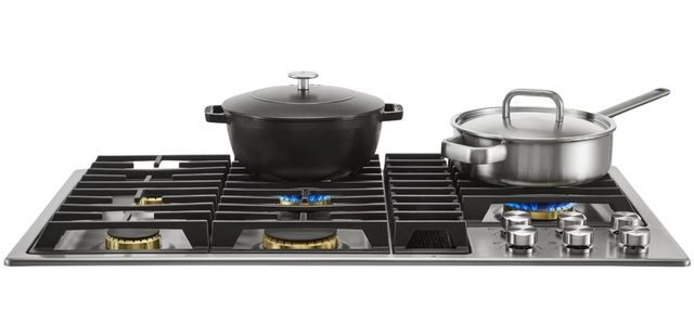 JennAir® 36" Stainless Steel Natural Gas Downdraft Cooktop-1