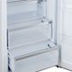 FORNO® Maderno Espresso 28" 13.6 Cu. Ft. White Built-In Convertible Column Refrigerator with Antique Brass Handles-3