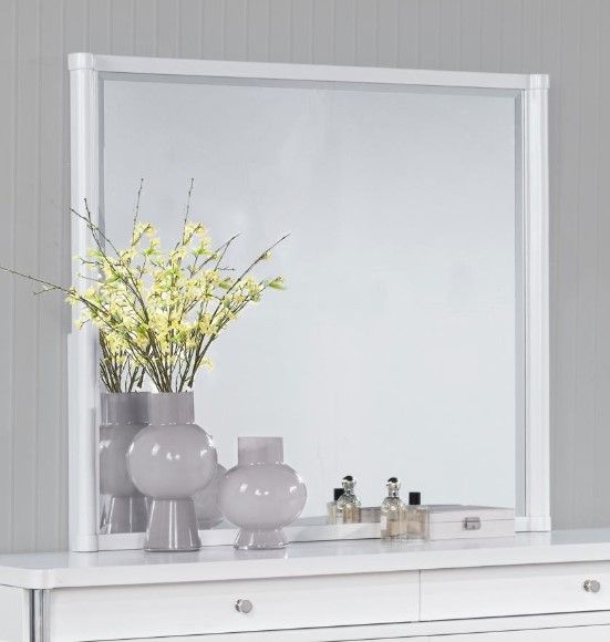 Coaster® Gracemont White Dresser Mirror-4