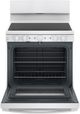 GE® 30" White Freestanding Electric Range-2