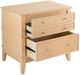 A & B Home Konrad Natural Bedside Table-4