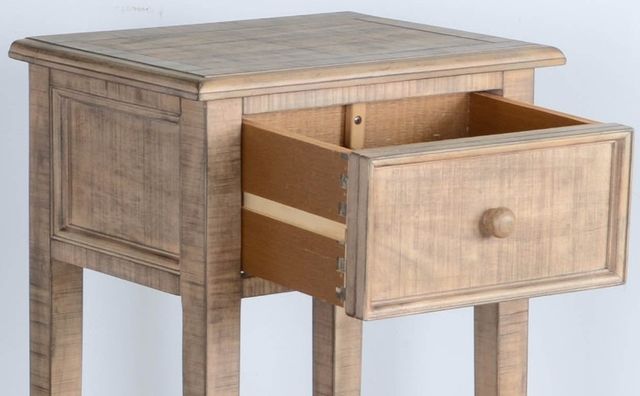 Sunny Designs™ Beach Pebble Side Table with Drawer-2