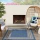 Nourison Home™ Horizon Denim 5'x7' Area Rug-1