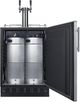 Summit® 24" Stainless Steel Beer Kegerator-1