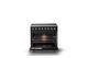 Viking® 5 Series 36" Onyx Pro Style Induction Range with Brushed Brass Trim-1