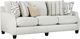 Fusion Furniture Durango Pewter 87" Sofa-0