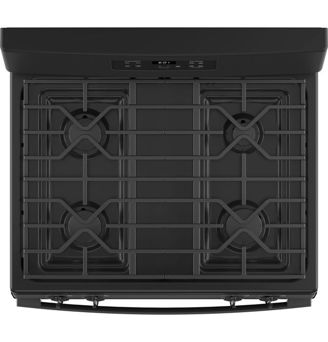 GE® 30" Black Freestanding Gas Range-4