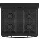 GE® 30" Black Freestanding Gas Range-4