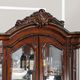 Furniture of America® Normandy Brown Cherry Hutch and Buffet Set-2
