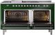 Ilve® Nostalgie II Series 60" Emerald Green Pro Style Dual Fuel Range-2