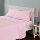 Olliix by Mi Zone Pink Twin Polka Dot Printed 100% Cotton Sheet Set-5