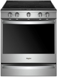 Whirlpool® 30" Fingerprint Resistant Stainless Steel Smart Slide-In Electric Range-0