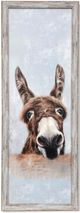 StyleCraft The Donkey Left Multi-Color Framed Print-0