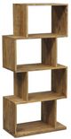 Porter International Designs Urban Natural 4-Shelves Bookcase-0