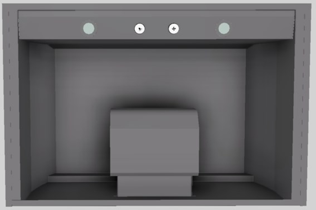 Vent-A-Hood® Designer Series 36" Gunsmoke Wall Mounted Range Hood-3