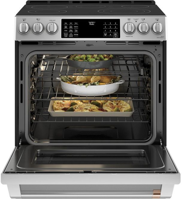 Café™ 30" Stainless Steel Slide in Electric Range-6