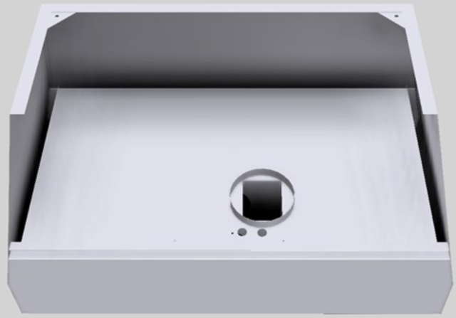 Vent-A-Hood® Designer Series 42" White Wall Mounted Range Hood-1
