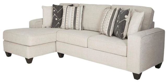 Albany Industries 2-Piece Persia Beige Left-Arm Facing Chaise Sectional-0