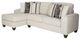 Albany Industries 2-Piece Persia Beige Left-Arm Facing Chaise Sectional-0