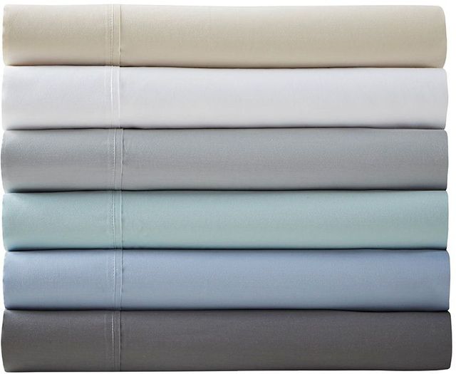 Olliix by Madison Park Charcoal 2 Pack of Standard 1500 Thread Count Cotton Rich Pillow Case-3