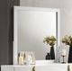 Coaster® Ines White High Gloss Dresser Mirror-4