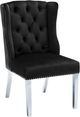 Meridian Furniture Suri Black Velvet Dining Chair-0