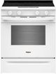 Whirlpool® 30'' White Smart Slide-In Electric Range with No Preheat Mode and Slow Cook-0