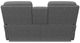 La-Z-Boy® Finley Smoke Power Wall Reclining Loveseat with Headrest and Console-4