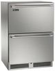 Perlick® Signature 24" 5.2 Cu. Ft. Stainless Steel Refrigerator Drawers-0