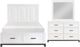 Homelegance® Garretson 3-Piece White King Bedroom Set-1