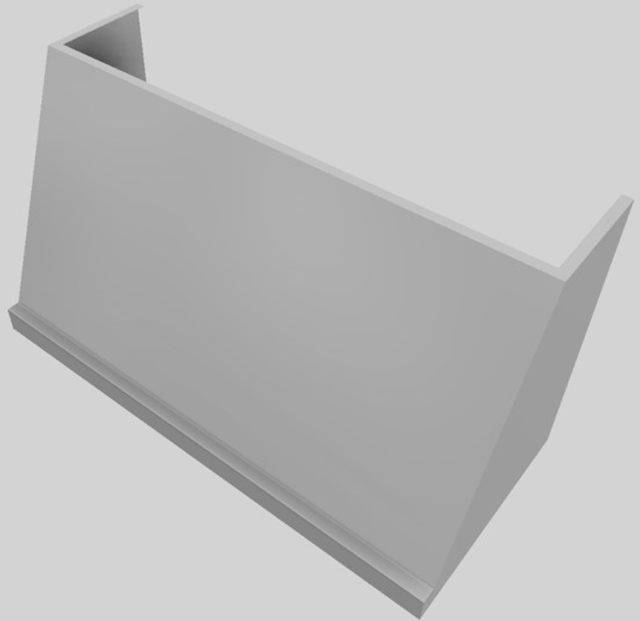 Vent-A-Hood® 54" Wall Mounted Range Hood-Stainless Steel-1