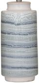 Bassett Mirror Brizi Blue/Cream Table Lamp-2