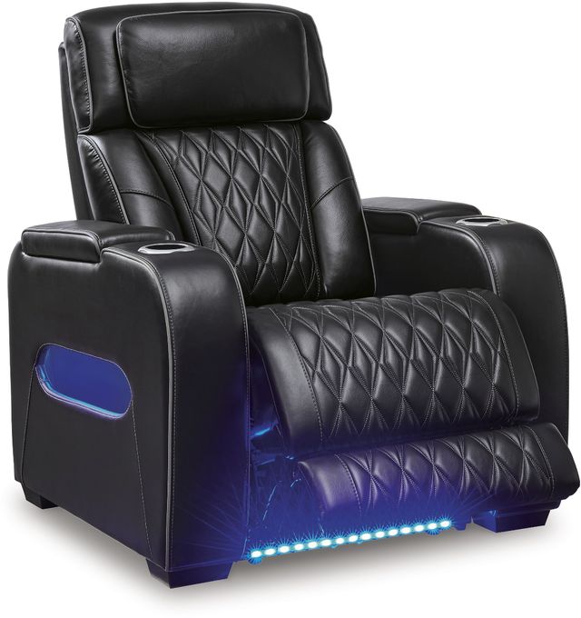 Signature Design by Ashley® Boyington Black Power Recliner-1