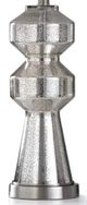 Stylecraft Northbay Silver/White Table Lamp-1