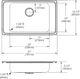 Elkay Lustertone® Classic Lustrous Satin Stainless Steel 31" x 20" x 6" 2-Hole Single Bowl Drop-in Classroom ADA Sink-1