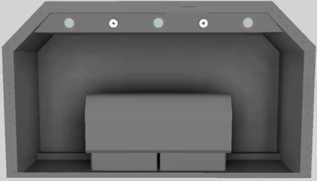 Vent-A-Hood® Designer Series 42" Gunsmoke Wall Mounted Range Hood-2