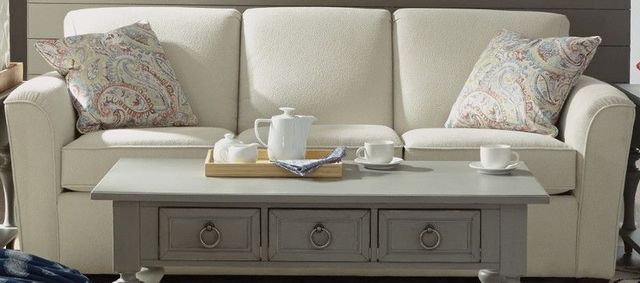 Flexsteel® Lakewood White Linen Sleeper-2