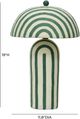 TOV Furniture Maiori Green Striped Table Lamp-2