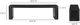 Moe's Home Collection Post Black Small Dining Bench-2