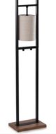 Stylecraft Teton Ebony Floor Lamp-1