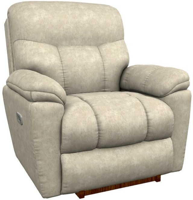 La-Z-Boy® Morrison Stucco Power Rocking Recliner with Headrest-0