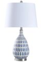 StyleCraft Cobalt/White Table Lamp-0