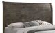 American Wholesale Furniture Cassidy Dark Vintage Gray Queen Panel Bed-1