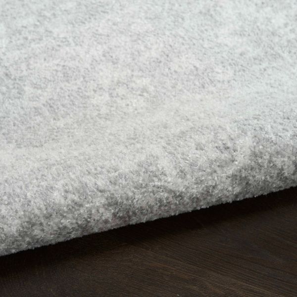 Nourison Home™ Astra Machine Washable Light Gray 5'x7' Area Rug-3