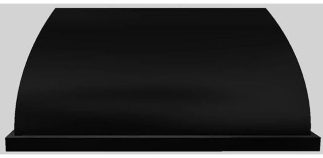 Vent-A-Hood® Designer Series 66" Black Wall Mounted Range Hood-1